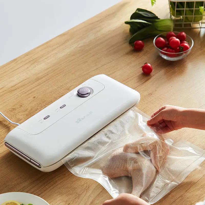 Best Food Vacuum Sealer  Automatic Commercial Household Food Vacuum Sealer Packaging Machine Include 10Pcs Bags