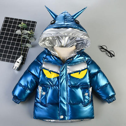 Boy's Cotton-padded Jacket 2021 Children's Clothing Children's Winter Down Padded Jacket Baby Padded Jacket Padded Jacket