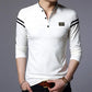 Men's Long Sleeve Sweater Autumn Youth Trend Korean Slim Stand-up Collar Solid Color Sweater