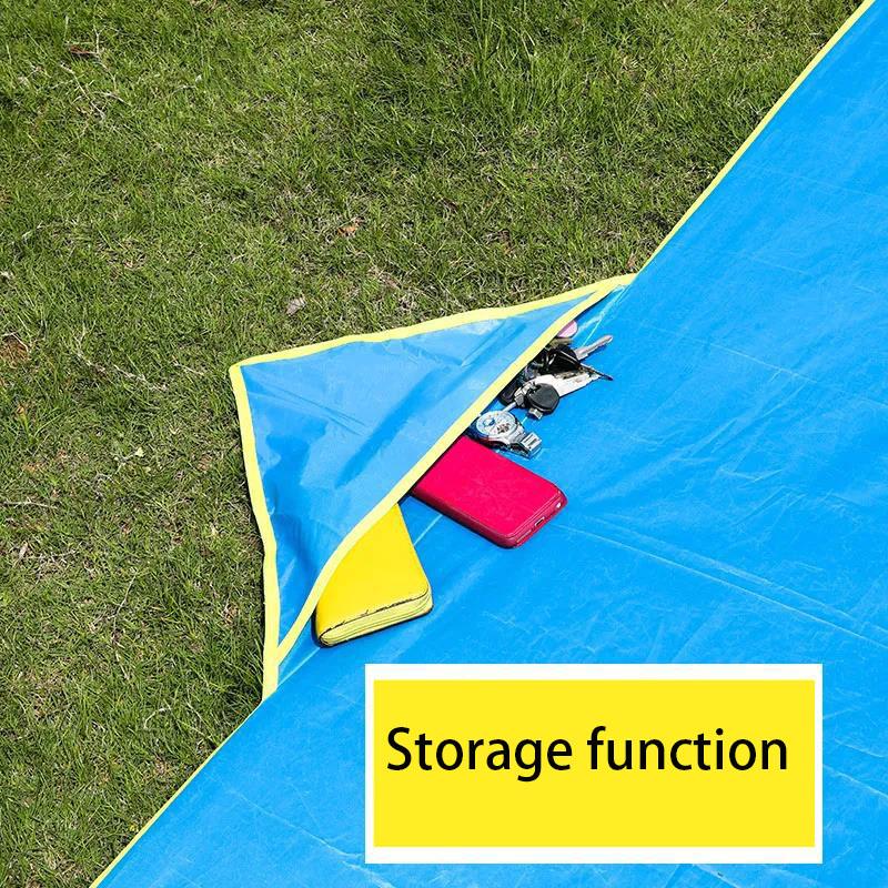 Outdoor Travel Camping Moisture-proof Mat Lawn Mat Mini Folding Waterproof Ground Cloth Portable Pocket Beach Picnic Mat