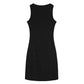 Sleeveless Vest Dress Black Bag Hip Dress Female Suspender Dress