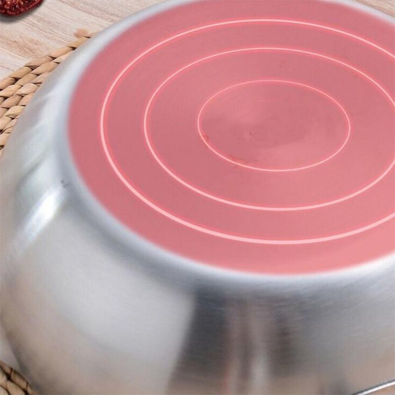 Stainless Steel Snow Pan Uncoated Thickened Milk Pot Soup Pot Complementary Food Milk Noodle Pot Induction Cooker Universal Non-stick Pan