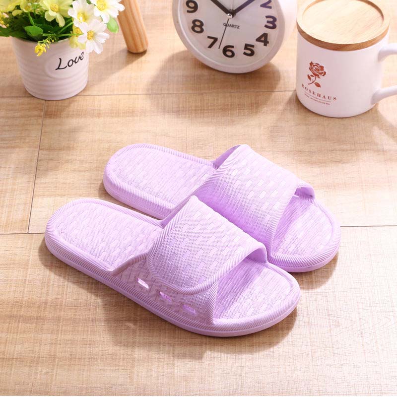 Household Couple Massage Bathroom Indoor Deodorant Soft Super Non-slip Slippers Female Summer Home Sandals and Slippers Female