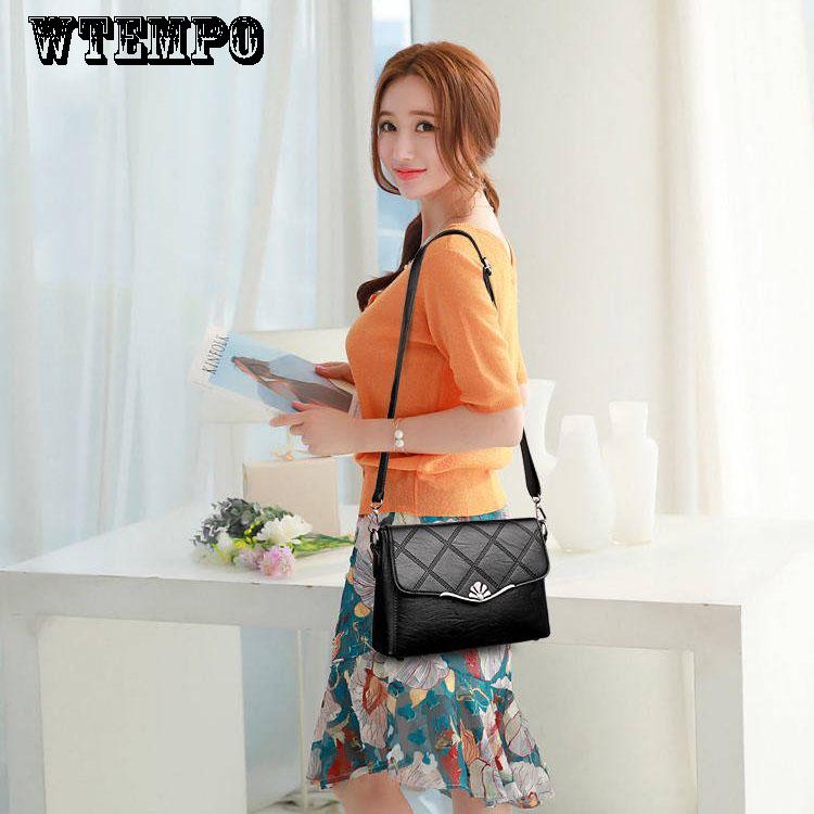 Cosmetic Bag Shoulder Bag Ladies Bag Fashion Messenger Bag Soft Leather Bag