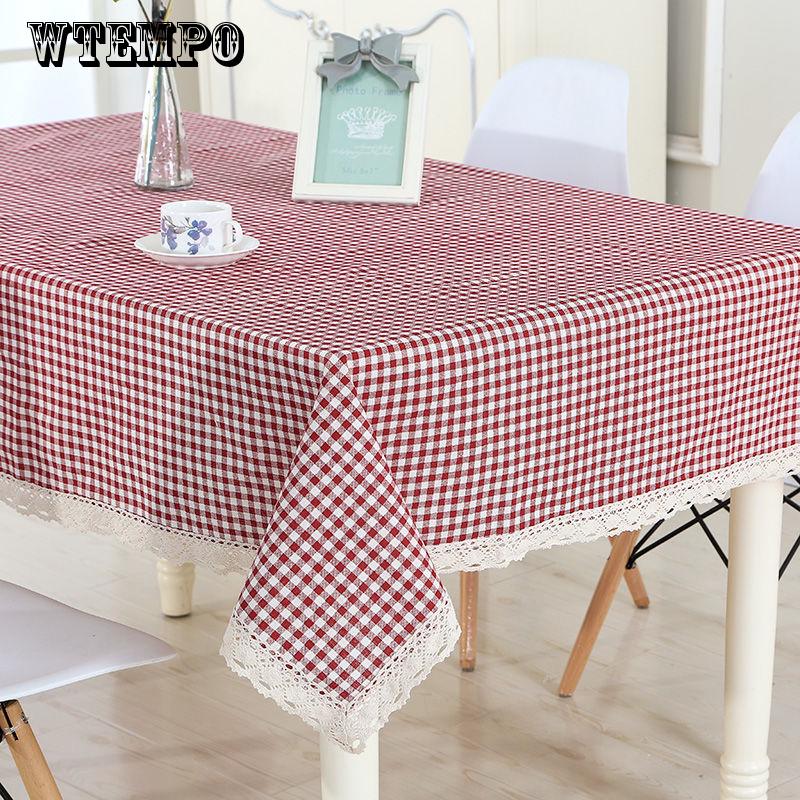 Table Cloth Cotton Linen Dust Cloth Square Table Coffee Table Table Cloth Rectangular