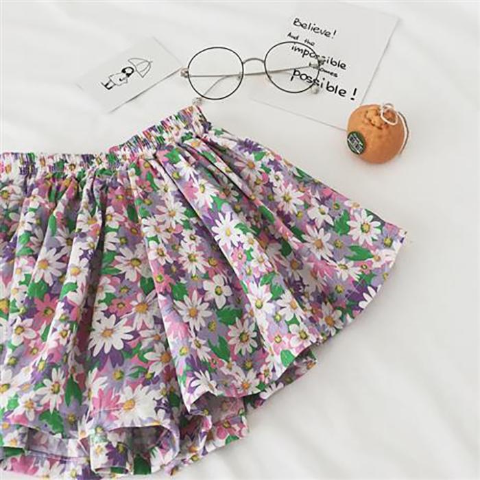 Summer Girls Skirts Children Clothes Girl Dance Party Tutu Skirt Baby Princess Clothing Floral Polka Dot Daisy Skirt for Kids