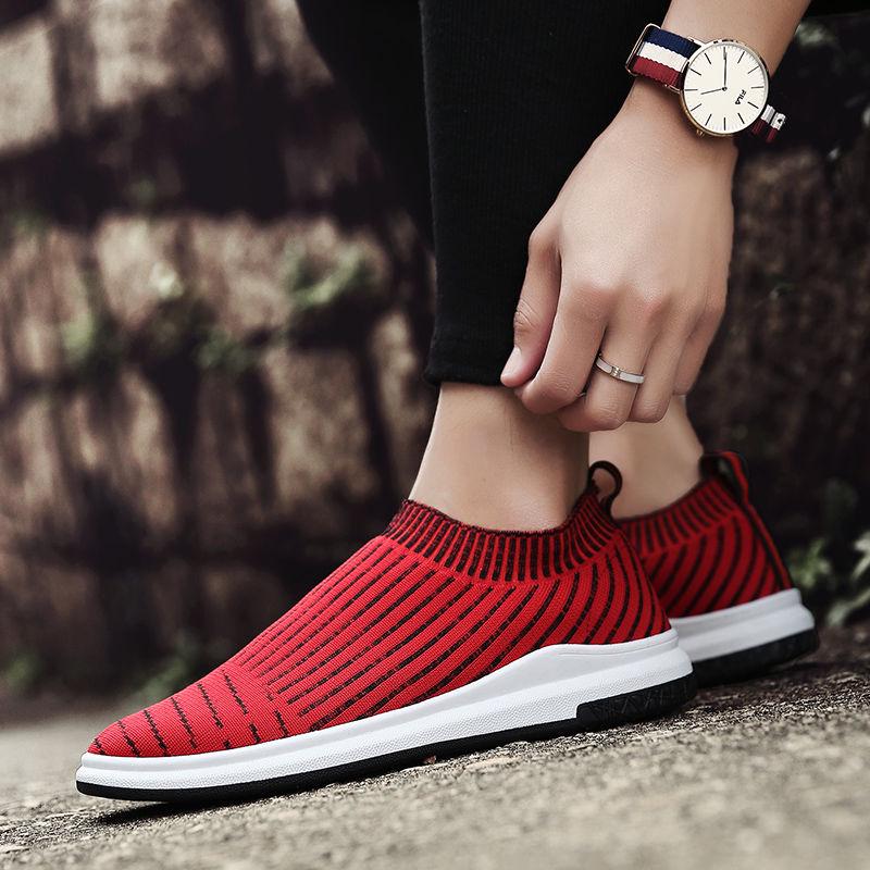 Men's Shoes Spring Men's Sports Shoes Casual Running Shoes Korean Version of The Trend Father Shoes