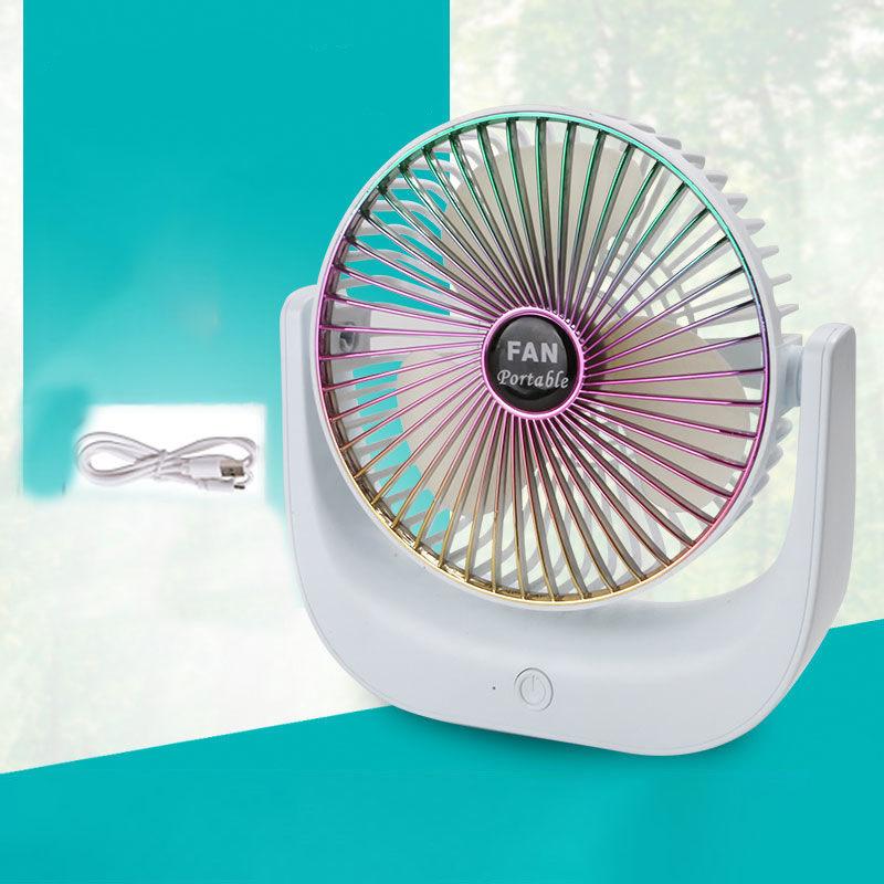 12V Rechargeable Boutique Fan Car Truck Fan Car Home Dual-purpose Fan with USB Head 3000mAh