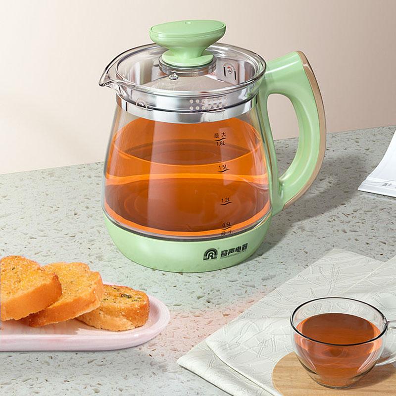 Multifunctional Automatic Office Flower Tea Maker Household Small Electric Kettle Heat Preservation and Health Glass Teapot