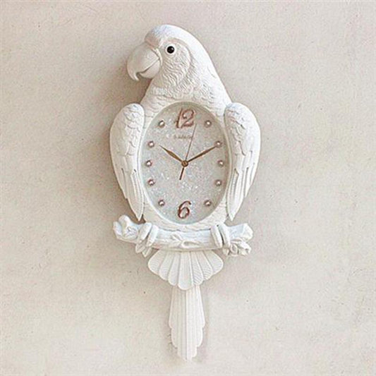 Quartz Clock Home Art Wall Clock Living Room Wall Watch Creative European Style Retro Silent Quartz Clock Personality Modern Clock