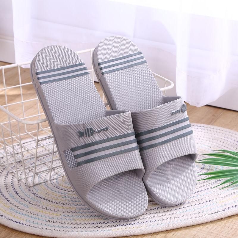 Summer Indoor and Outdoor Home Sandals and Slippers Men's Slippers Home Bathroom Bath Slippers