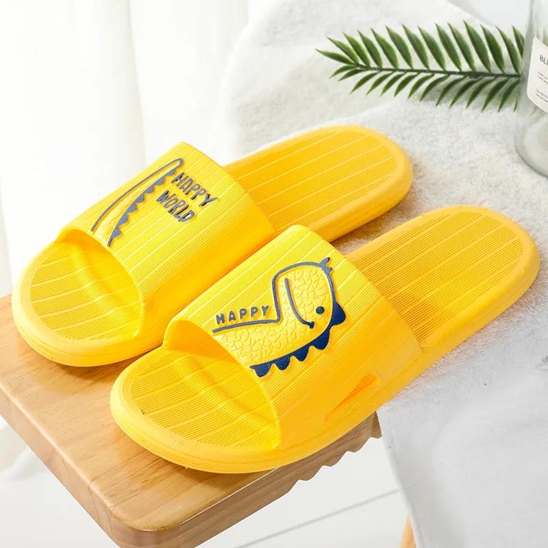 Couple Sandals and Slippers Women's Summer Home Indoor Bathroom Non-slip Bath Soft Bottom Home Men's Flip Flops Soft Sole Comfort Sandals