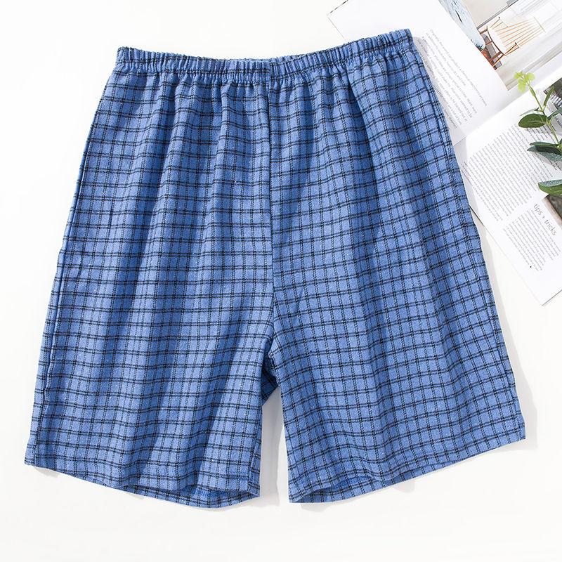 Men's Pajama Pants, Cotton Summer Clothes Loose Plus Size Five-point Pants Big Pants Single Pair of Home Pants Cotton Home Shorts