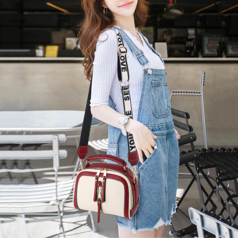 Women Handbag Female Shoulder Crossbody Bags Ladies PU Top-Handle Messenger Bag