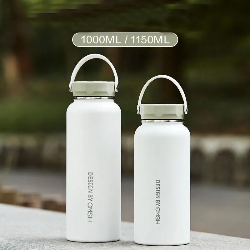 Large-capacity Thermal Insulation 304 Stainless Steel Water Cup for Boys and Girls Thermos Cup Vacuum Flasks