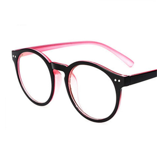 Retro Round Spectacle Transparent Glasses Frame Fashion Men Women Glasses Frame Luxury Female Male