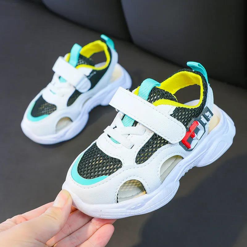 Summer Children's Shoes 1-6 Years Old Boys Mesh Breathable Sports Shoes Girls Casual Toddler Shoes