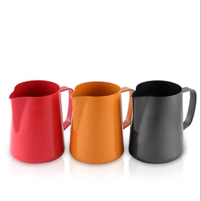 Milk Jug 0.3-0.9L Stainless Steel Frothing Pitcher Pull Flower Cup Coffee Milk Frother Latte Art Milk Foam Tool