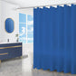 Shower Curtain Bathroom Thickened Plastic Waterproof and Mildew-proof Curtain Bathroom Partition Curtain Door Curtain Window Curtain Free Punching