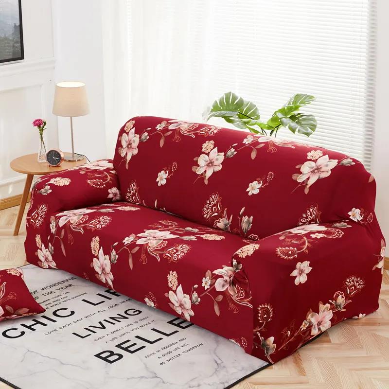 1-4 All-inclusive Elastic Universal Sofa Cover Full-cover Non-slip Modular Sofa Cushion Universal Anti-scratch Type for All Seasons