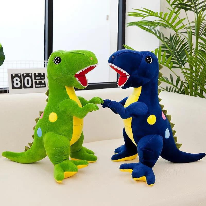 Lovely Dinosaur Plush Toy Tyrannosaurus Doll Dinosaur Egg Toy Soft Sleeping Pillow Doll Boy Girl Children's Birthday Present