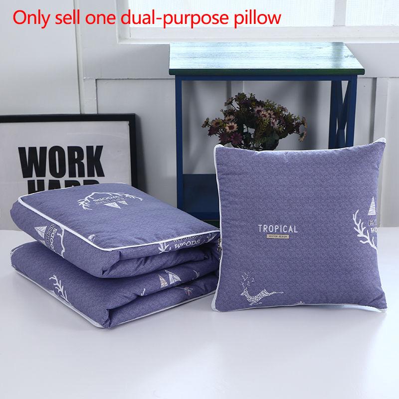 Dual-purpose Pillow Variable Quilt Car Lumbar Pillow Home Sofa Pillow Soft Relaxing Artifact