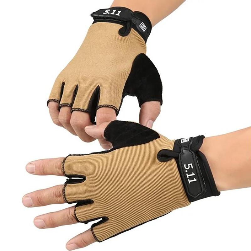 Sports Riding Gloves for Men and Women Fishing Non-slip Outdoor Tactical Military Fan Half-finger Full-finger Gloves