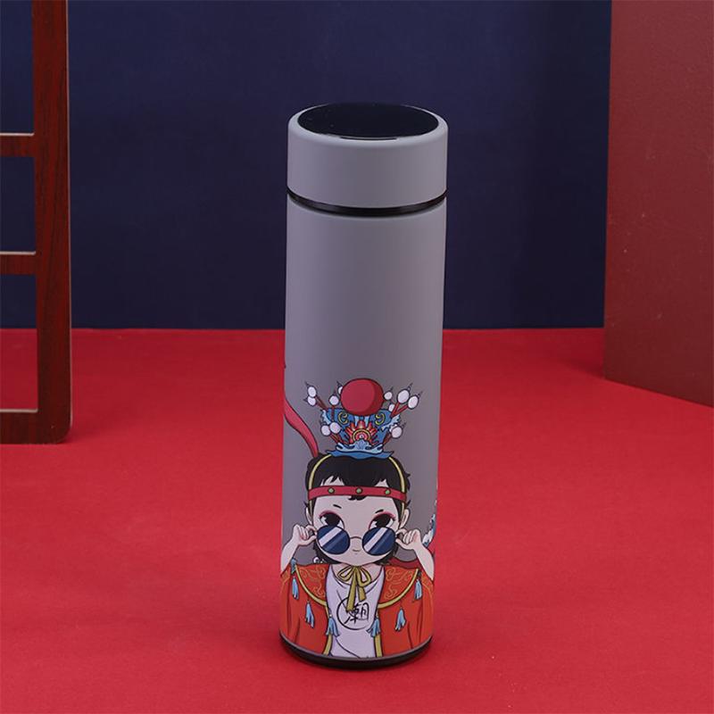 Chinese Style Vacuum Flask 304 Stainless Steel Chinese Style Male and Female Tea Cup Water Cup Vacuum Flask