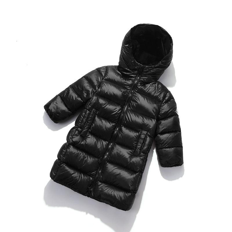 Children's Clothing Down Jacket Mid-length Lightweight Jackets for Boys and Girls New Small and Medium-sized Children's Baby Clothes