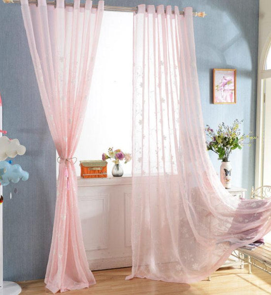 Window Screening Bedroom White Gauze Thin Cloth Balcony Bay Window Bedroom Living Room Atmospheric Window Screening (1 Piece)