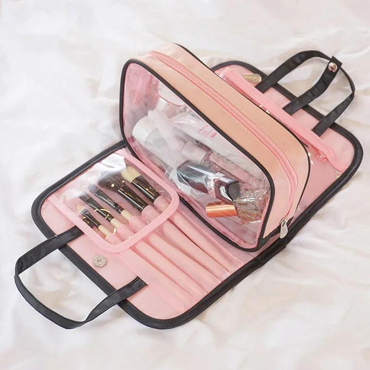 Cosmetic Bag Large Capacity Portable Cute Brush Storage Bag Student Carry-on Wash Bag