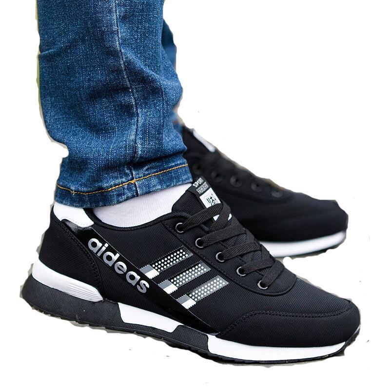 Men's shoes breathable Korean casual shoes sports shoes flying mesh shoes lace casual men's shoes