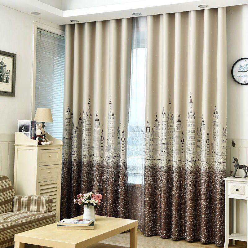 1/2pcs Hollow Out Stars Blackout Curtain for Living Room Window Curtains Bedroom Voile Hotel Home Decoration