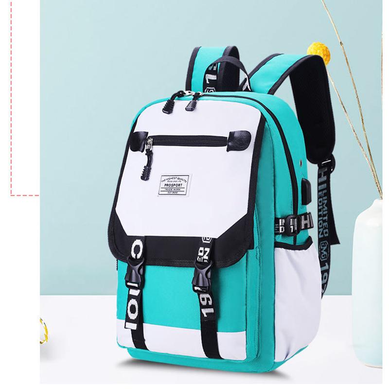 Female Elementary School Students Fashion Lightweight School Bag Junior High School Students Large Capacity Backpack