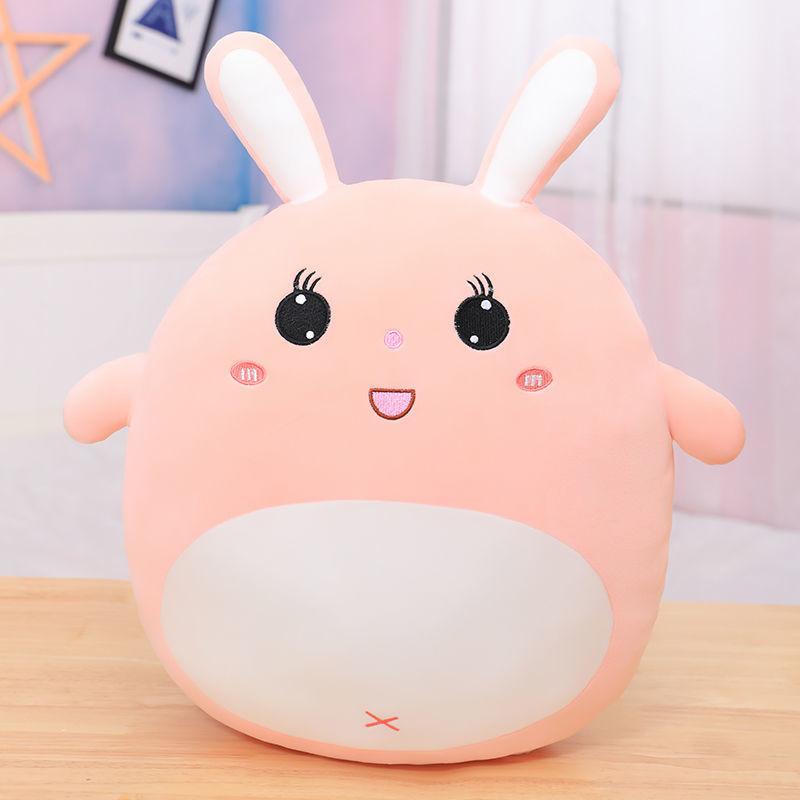 Cute Rabbit Plush Toy Soft Rabbit Pillow Doll Lovely Kids Plush Birthday Gift Baby Sleeping Throw Pillow Gifts