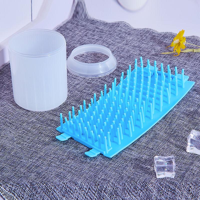 Pet Foot Washing Cup Soft Silicone Cleaning Cup Cat and Dog Paw Massage Pad Brush Pet Cup Dog Paw Washing Artifact Cat Cleaning Foot Cup