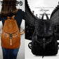 Women Backpacks Soft PU Leather Fashion Backpack Female European  Shoulder School Bags For Women