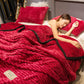 Flannel Cover Blanket Crystal Fleece Bed Sheet Small Nap Blanket Double-sided Coral Fleece Thick Four Seasons Blanket