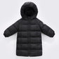 Children's Down Jackets Long Section for Boys Girls Thicken Children's Winter Coats for Children with Hooded Babies and Infants Children's Clothing