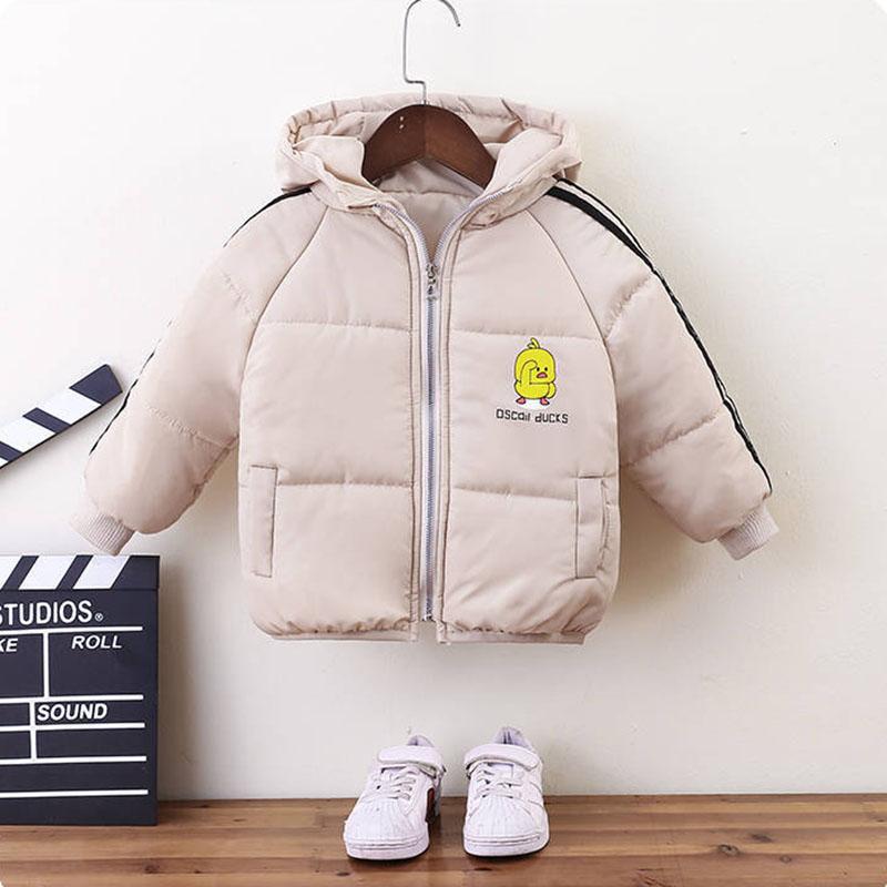 Boys and Girls Cotton-padded Jackets Padded Jackets Bread Jackets Children's Clothes Winter Clothes Down Padded Jackets Hooded Jackets