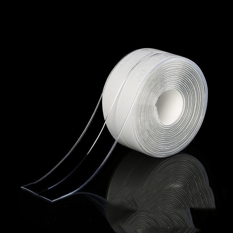 3.2m Bathroom Kitchen Shower Water Proof Mould Proof Tape Sink Bath Sealing Strip Tape Self Adhesive Waterproof Plaster