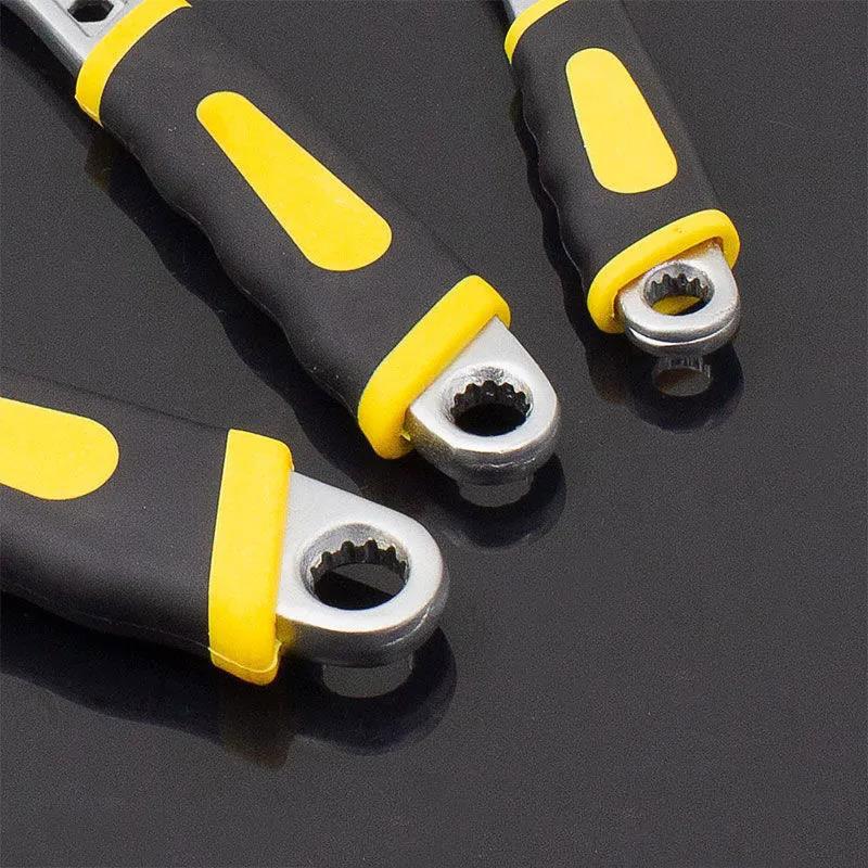 Pipe Wrench and Wrench Dual Purpose Aluminum Alloy Strong Clamping Wrench Household Sanitary Repair Tool