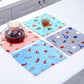 Kitchen Anti-grease Cleaning Cloth Super Absorbent Microfiber Kitchen Wiping Rags Household Washing Dish Kitchen Cleaning Towels