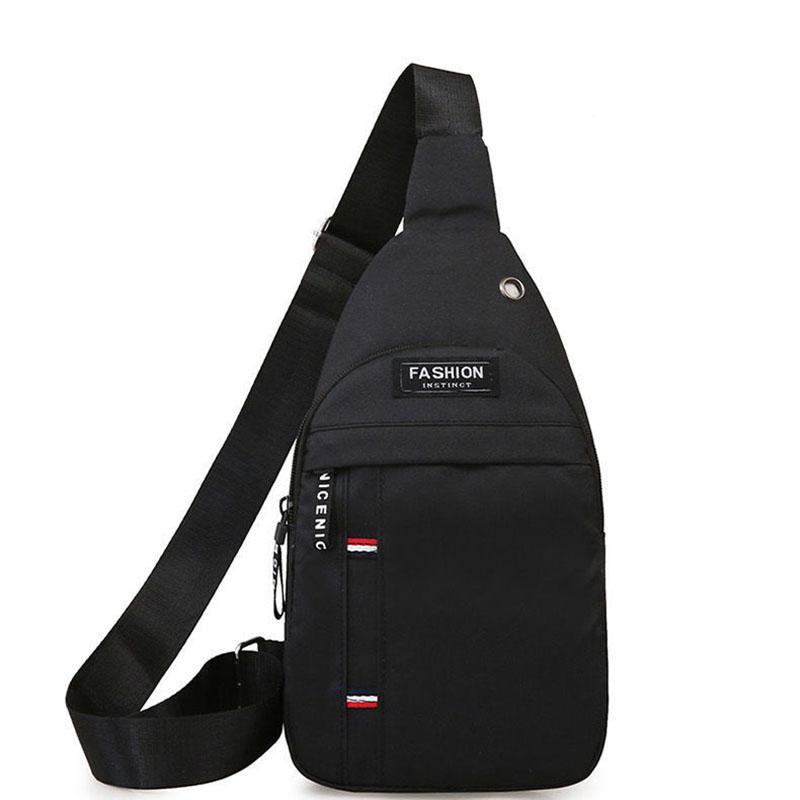 Men Women Sling Bag Outdoor Sports Slung Riding Bag Travel Unisex Canvas Shoulder Bag Chest Bag for Gift 3 Colors