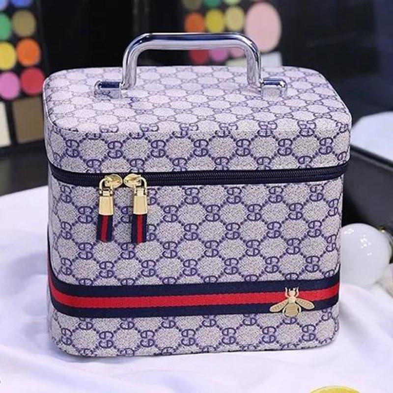 Cosmetic Bag Going Out Portable Large-capacity Cosmetic Storage Box Travel Small Cosmetic Box Portable