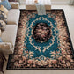 European Geometric Large Palace Vintage Carpet Non-slip Large Rug  Living Room Bedroom Rug Parlor