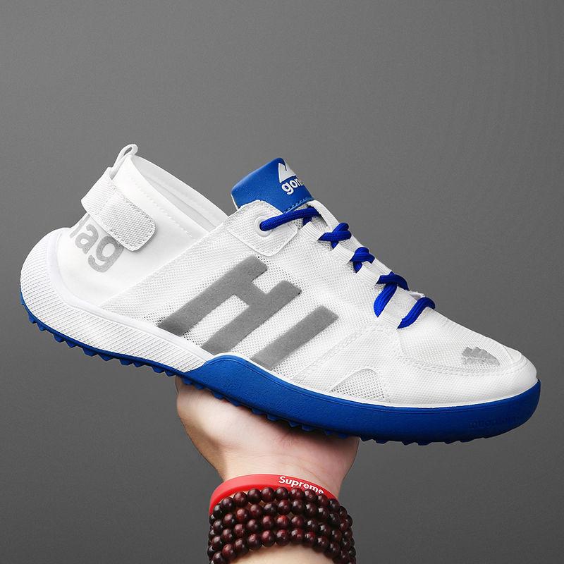 Shoes Men's Summer Fashion Trend Casual Sports Shoes Breathable Canvas Shoes Men's Mesh Shoes