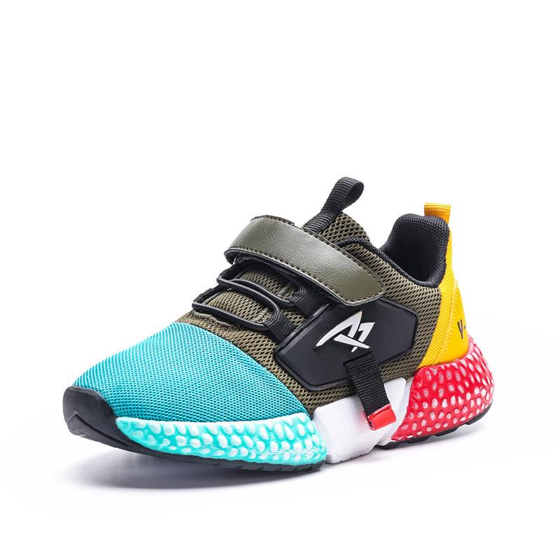 Boys Shoes 2020 Summer Big Children's Net Shoes Breathable Summer 3-12 Years Old Pupil Shoes Kids Sports Shoes