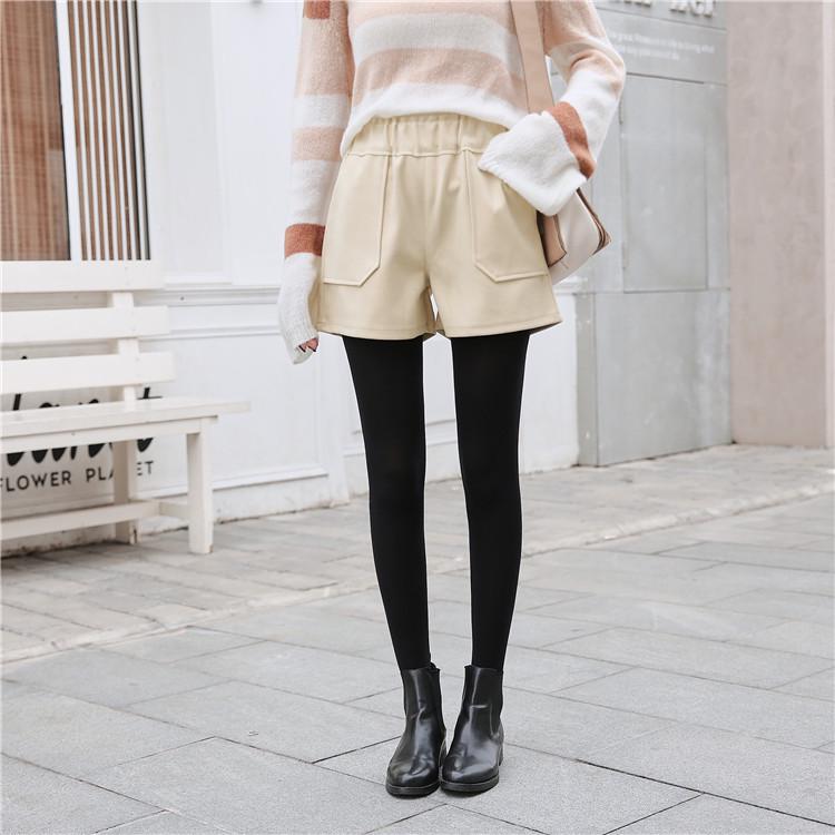 Fashion Shorts for Women High Waist Solid Shorts Classic Basic Casual Wide Leg Shorts Femme