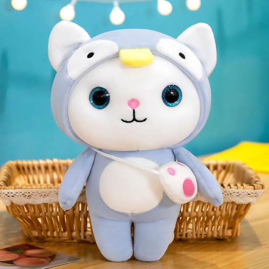 Cute Kitty Doll Soft Cartoon Doll Children's Festival Gift Little Cats Lovely Plush Toy